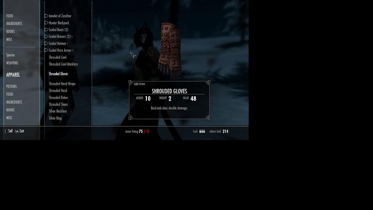 Skyrim Dark Archer long gameplay day 4