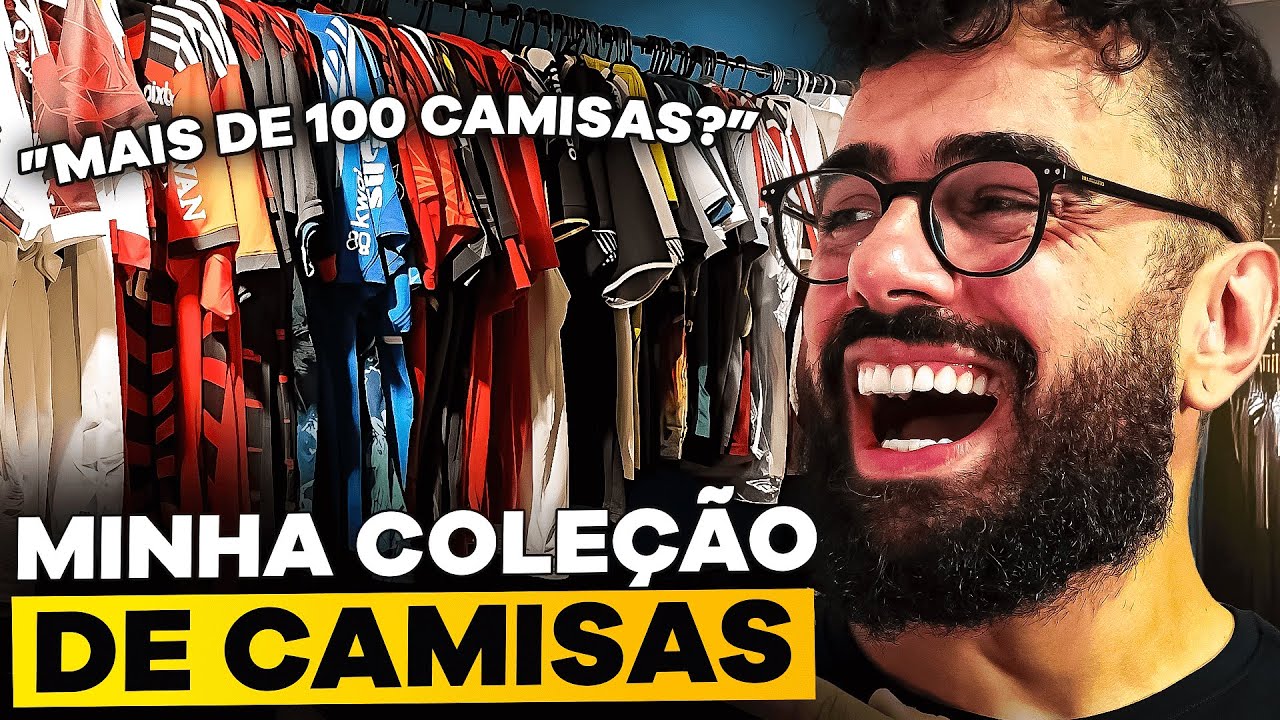 MINHA COLEÇÃO de CAMISAS DE TIME em 2026