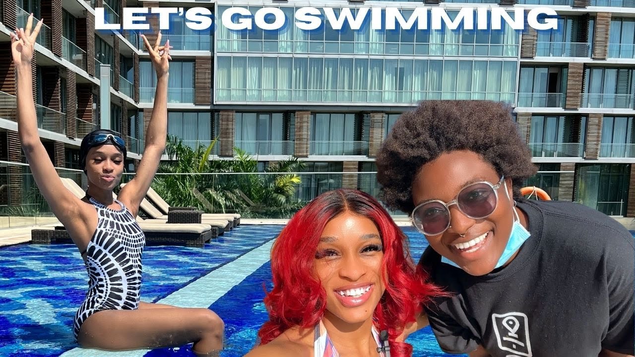 I LEARNT TO SWIM IN JUST 2 DAYS | ft Ama Governor | Ghana VLOG