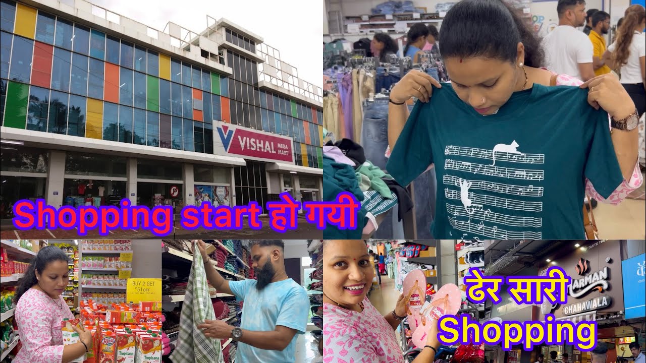 Shopping at Vishal Mega Mart Margao|Chaturthi preparation n shopping|our favourite Harman chai wala