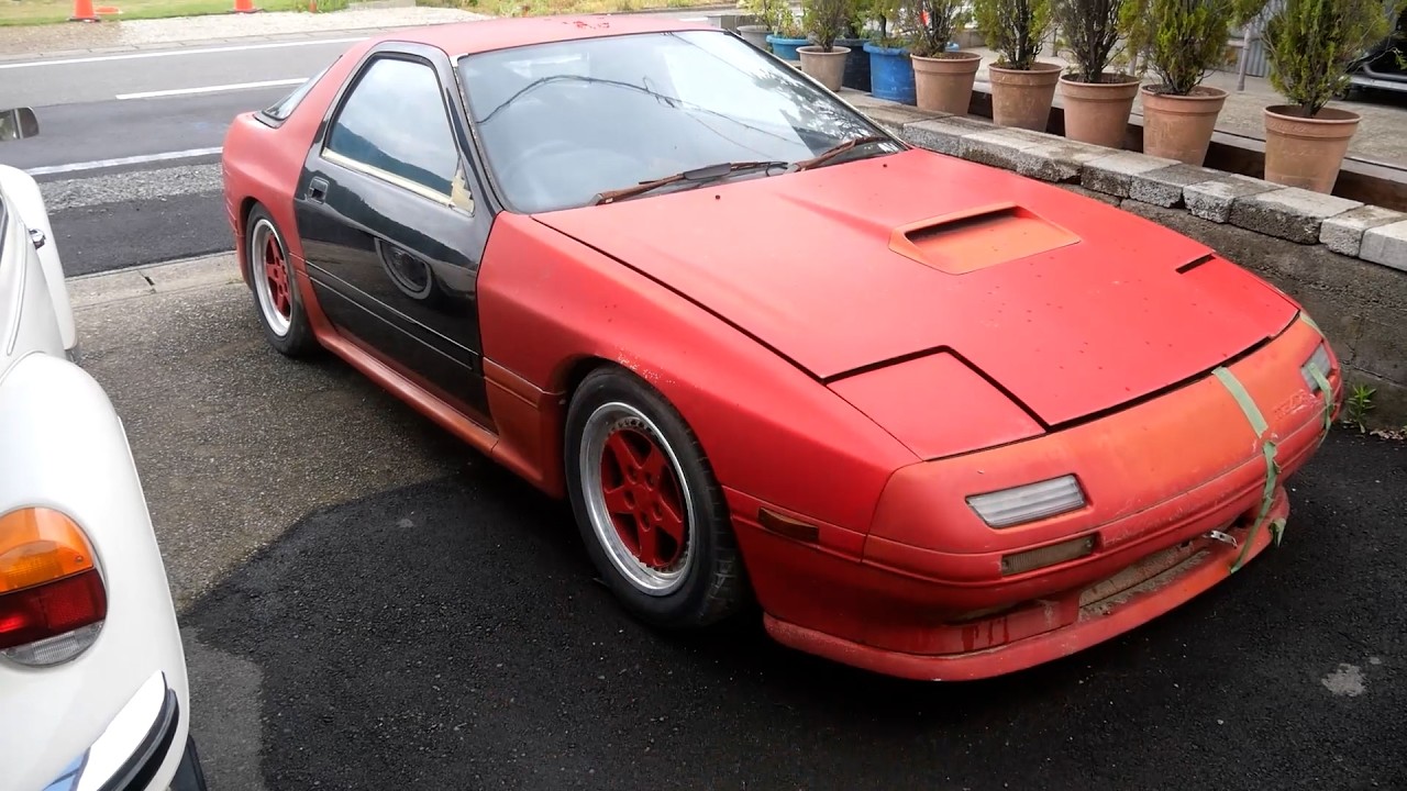 Восстановление заброшенной Mazda RX7 с Yahoo! FC3S | #01