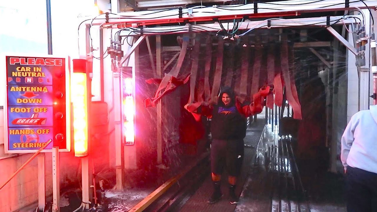 HUMAN CAR WASH!! *EXTREMELY PAINFUL*