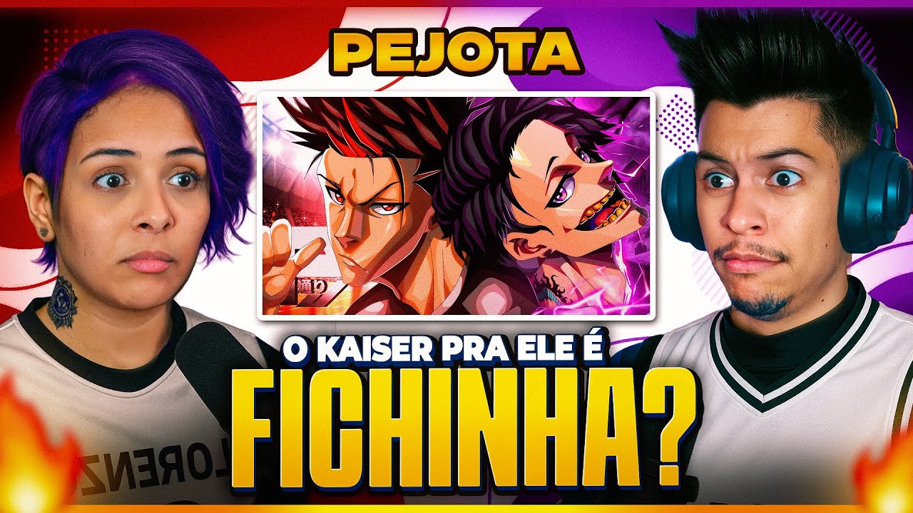 PEJOTA ft. CHRONO: Don Lorenzo e Barou 🧟👑 (Blue Lock) | Rei e Zumbi | [Casal Jounin React] 🔥
