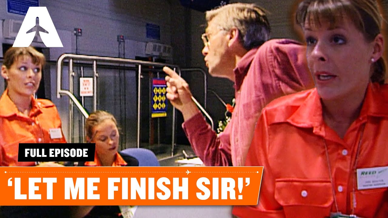 Jane Boulton Loses Her Temper With Irate Passenger | Airline S3 E3&4 | Full Episodes