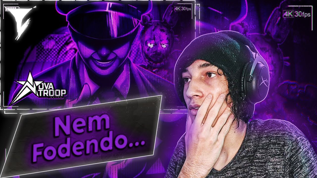 (10) REACT Lamentar Das Almas | Novatroop | William Afton (FNAF)