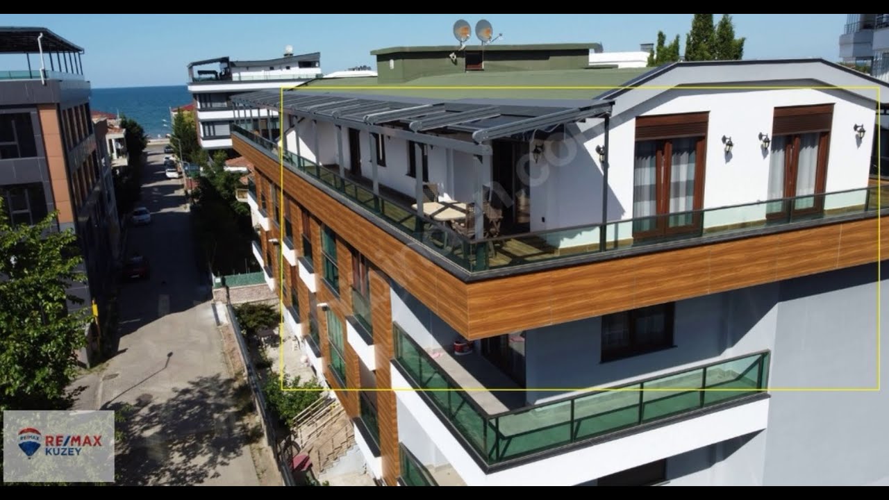 ATAKUM SAHİLDE SATILIK LÜKS DUBLEKS DAİRE