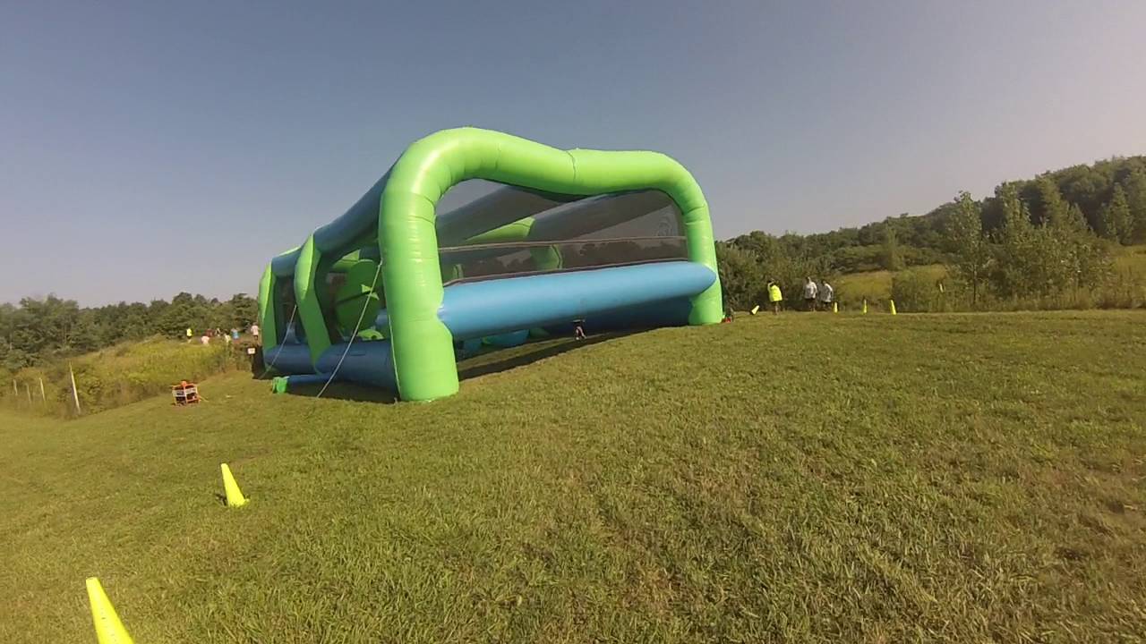 Nathan and Izzy Inflatable 5K Erie PA, 2016