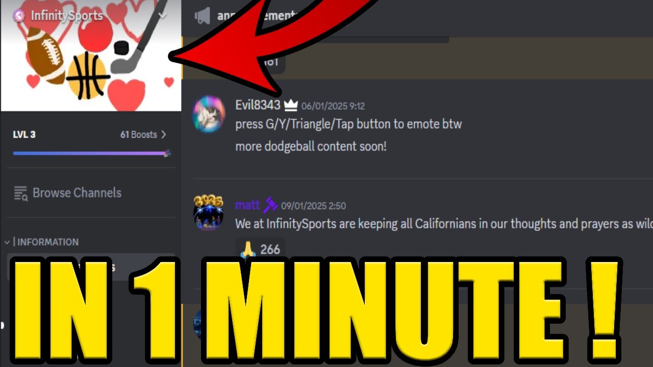 HOW to JOIN INFINITY SPORTS ROBLOX DISCORD SERVER ✅PC & MOBILE✅