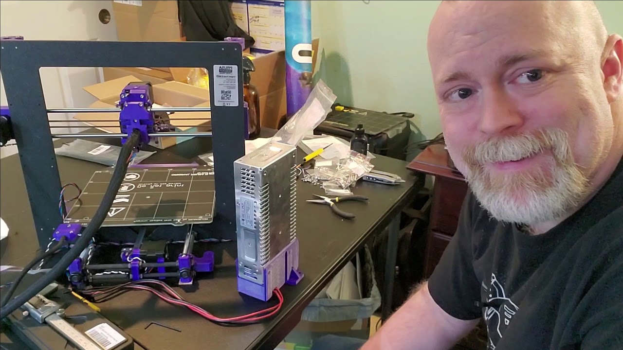 Prusa MK2 5S LCD and PS Install