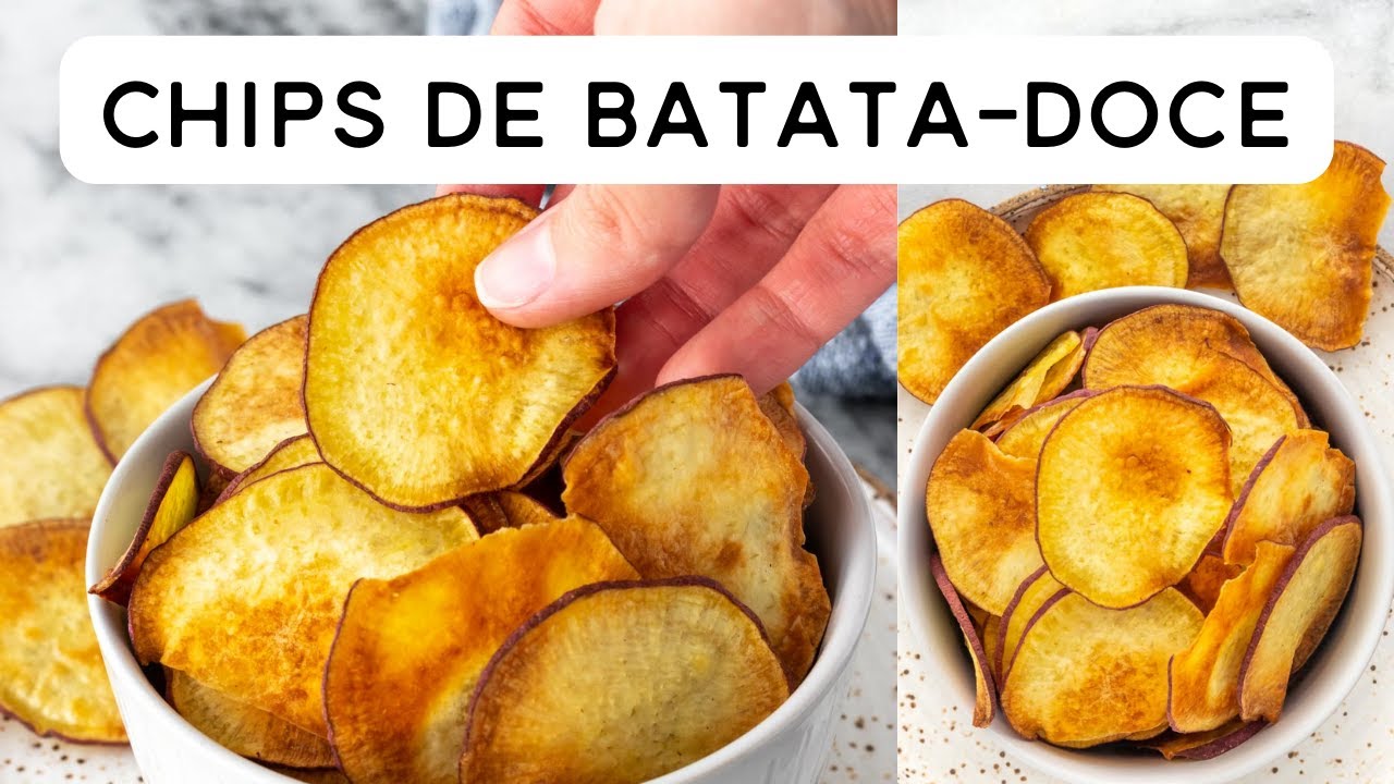 CHIPS DE BATATA-DOCE CROCANTES | PLANTTE EM 1 MINUTO