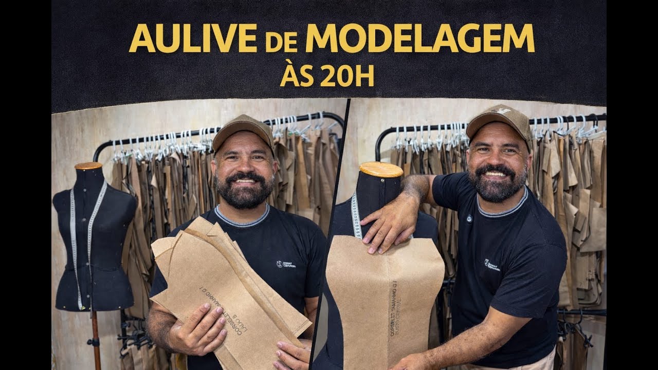 🚨AULIVE DE MODELAGEM🚨#informação#cronograma#aulagratuita#dica