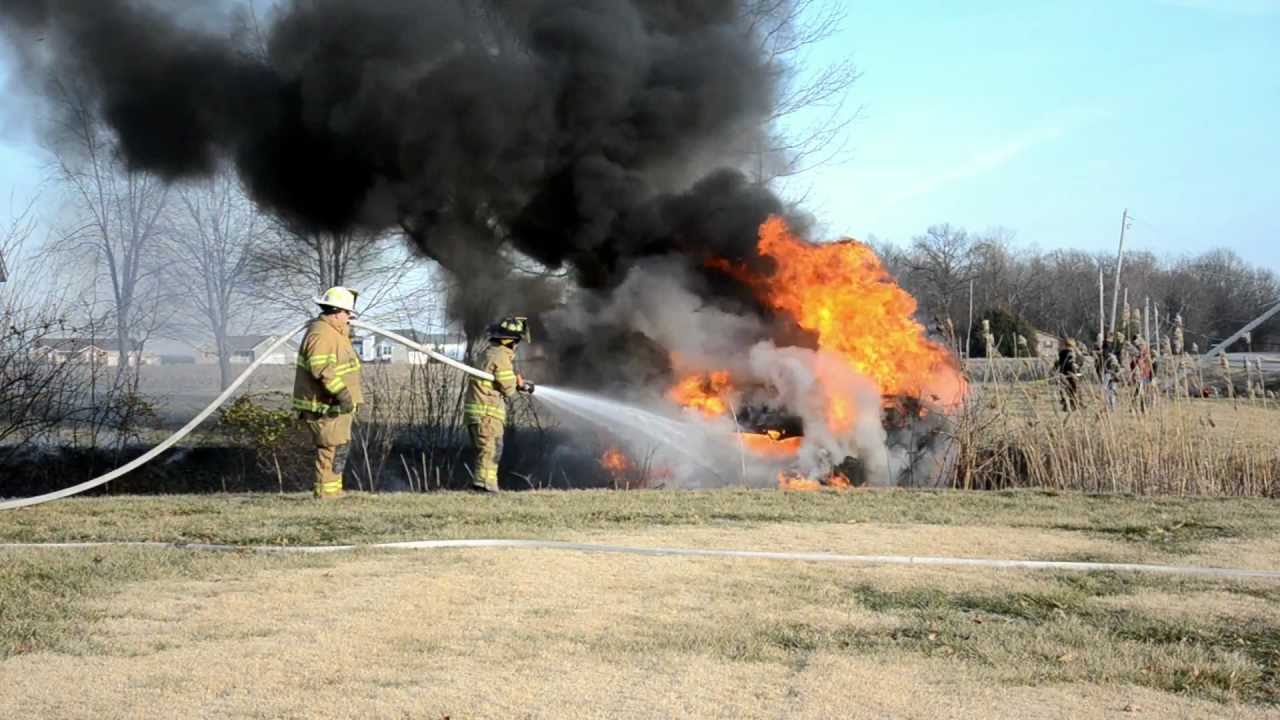 Major Car Fire-Walnut Hill Road