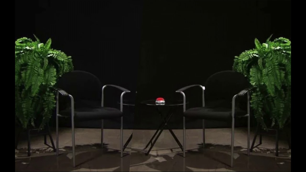 Between Two Ferns Set Empty Background