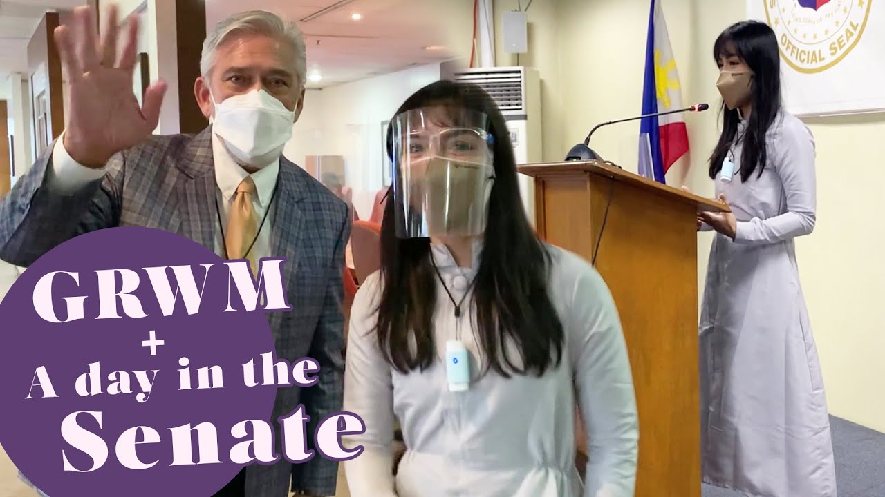 GRWM + A Day In The Senate | Ciara Sotto