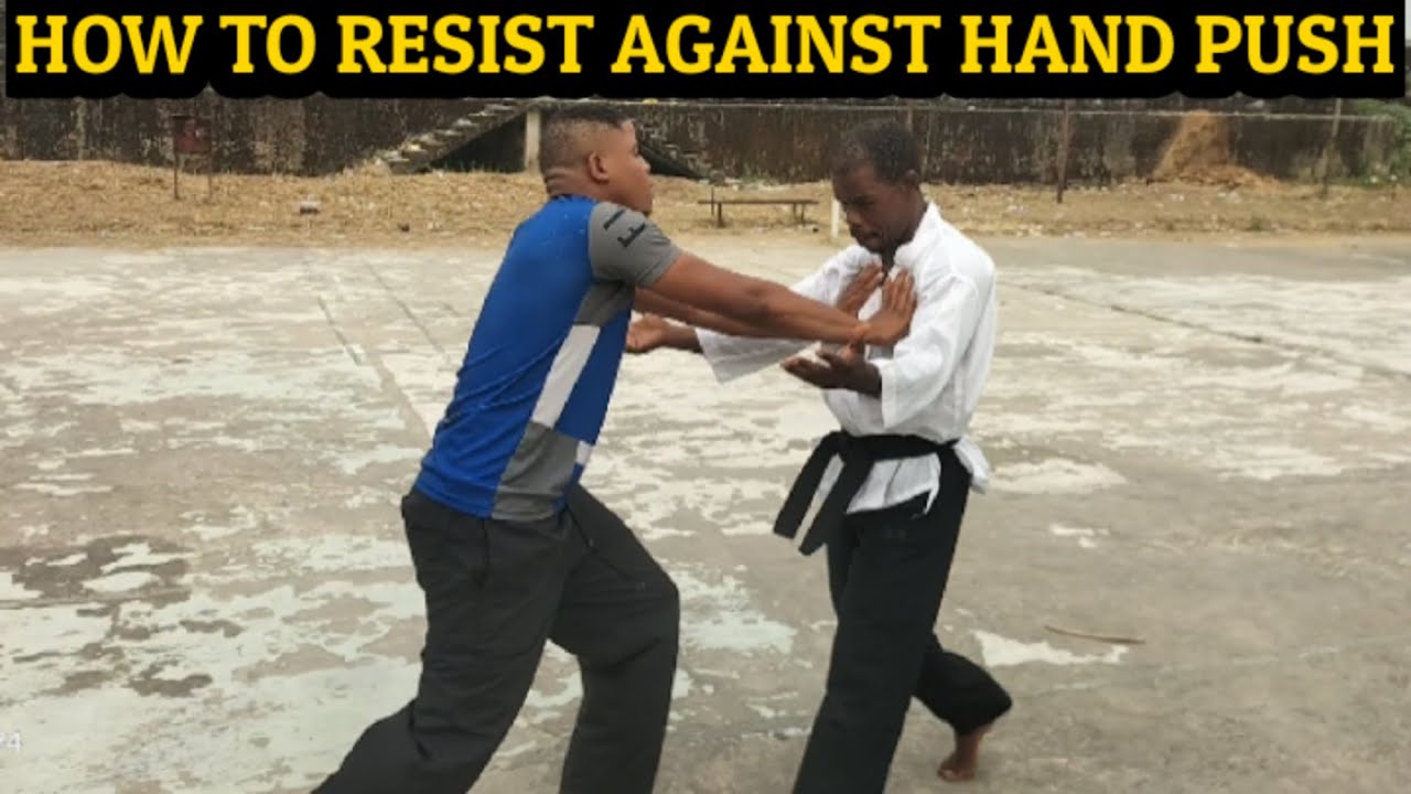 How to defend against hands push | Tigerfist