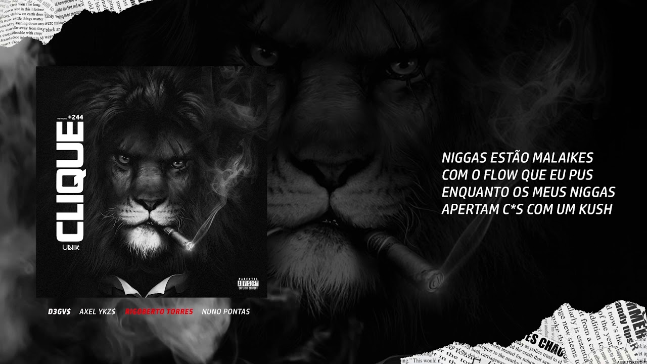+244 CLIQUE - D3GV$, Axel YKZ$, Rigoberto Torres & Nuno Pontas [LYRIC VIDEO]