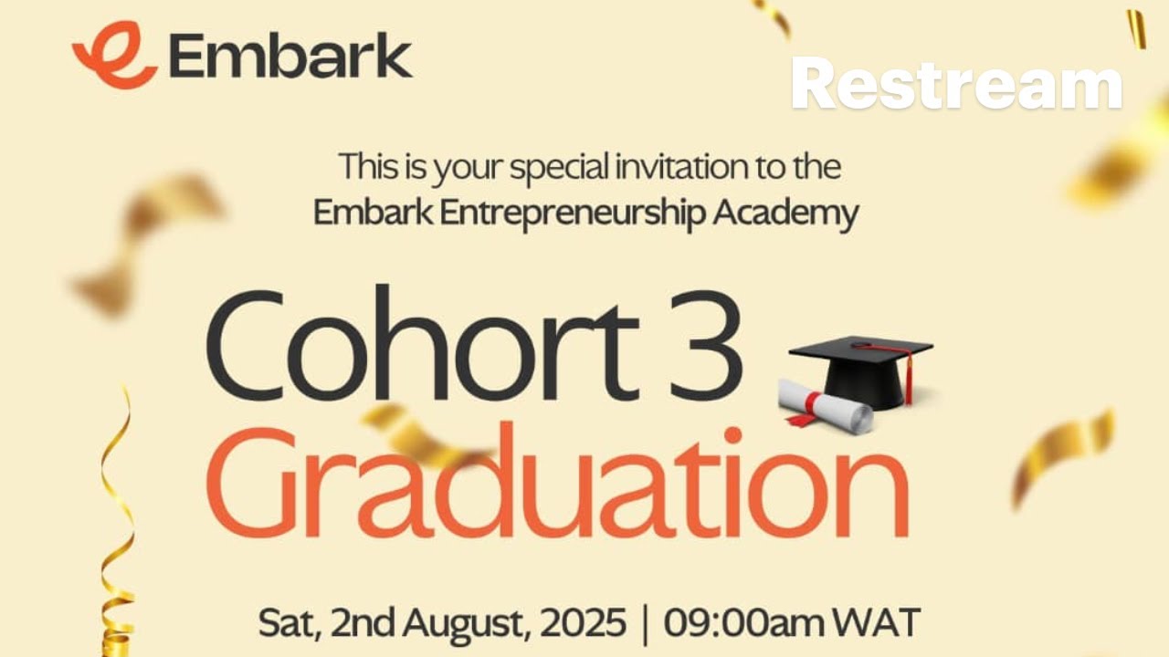 Embark Entrepreneurship Academy Cohort 3 Graduation