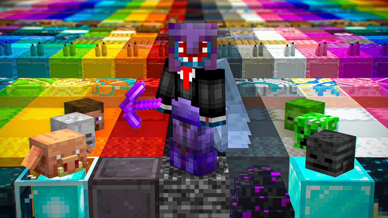 I Collected EVERY Block in Survival Minecraft