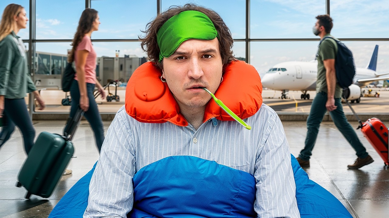 Viviendo 3 Días en un Aeropuerto de Lujo ¿Es Legal?