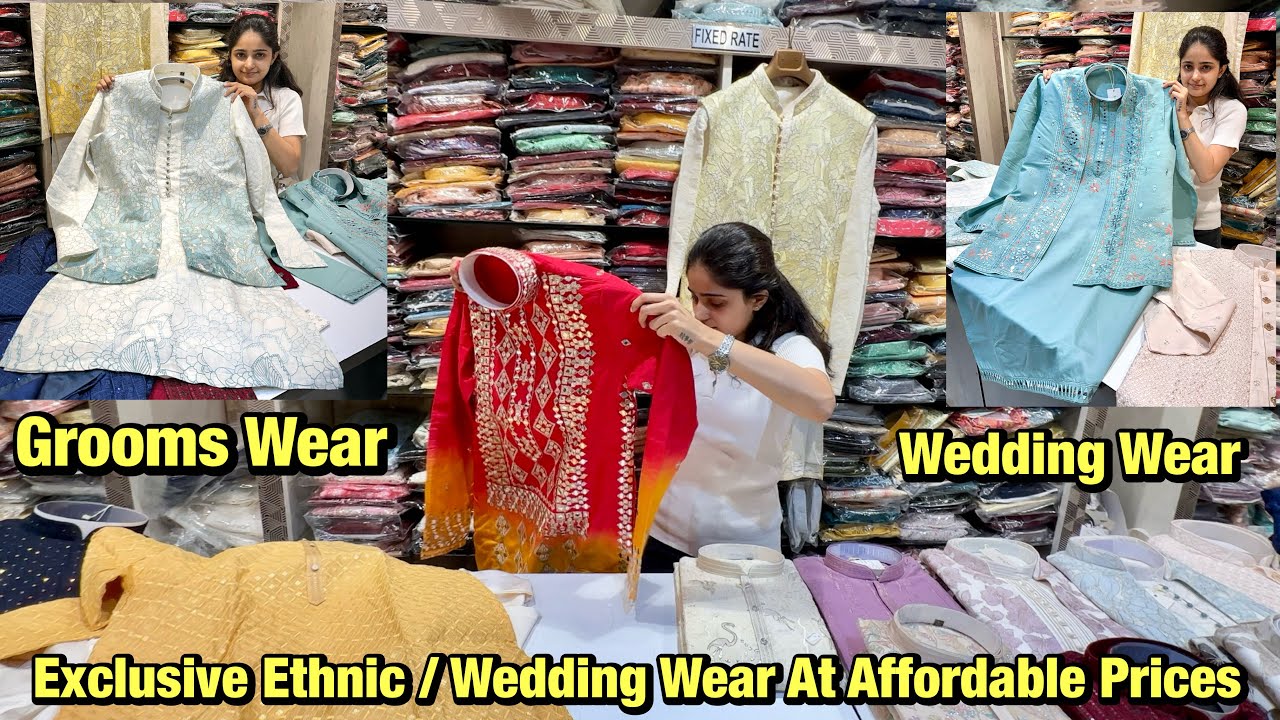 MOST POPULAR STORE FOR ETHNIC WEAR! Kurta, Sherwani, Indo Western | Kurta Jacket Sets