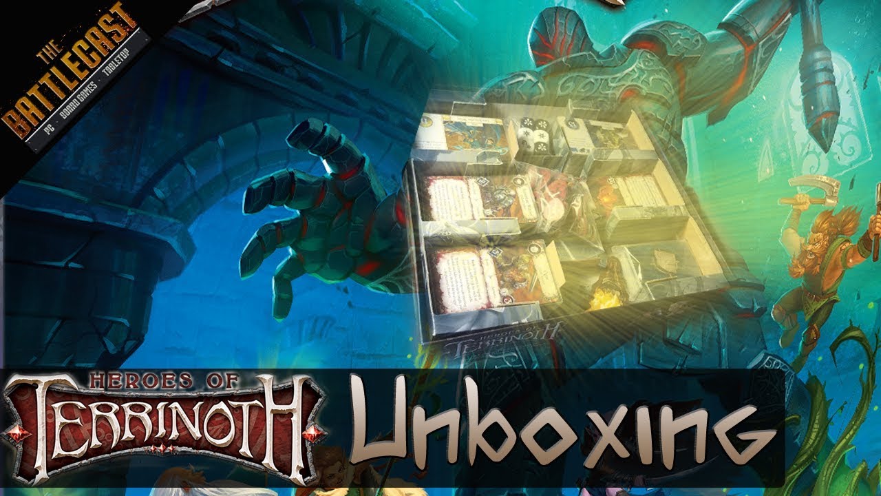 Heroes of Terrinoth Unboxing and Component Review