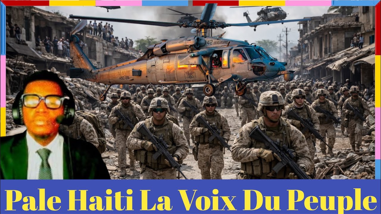 20 MAR/PLIZYÈ SOLDA LAME AMERIKEN DEBAKE AYITI AP KRAZE KAY PÈP LA,YO PRAN YON AYISYEN ETAZINI,DOSYE