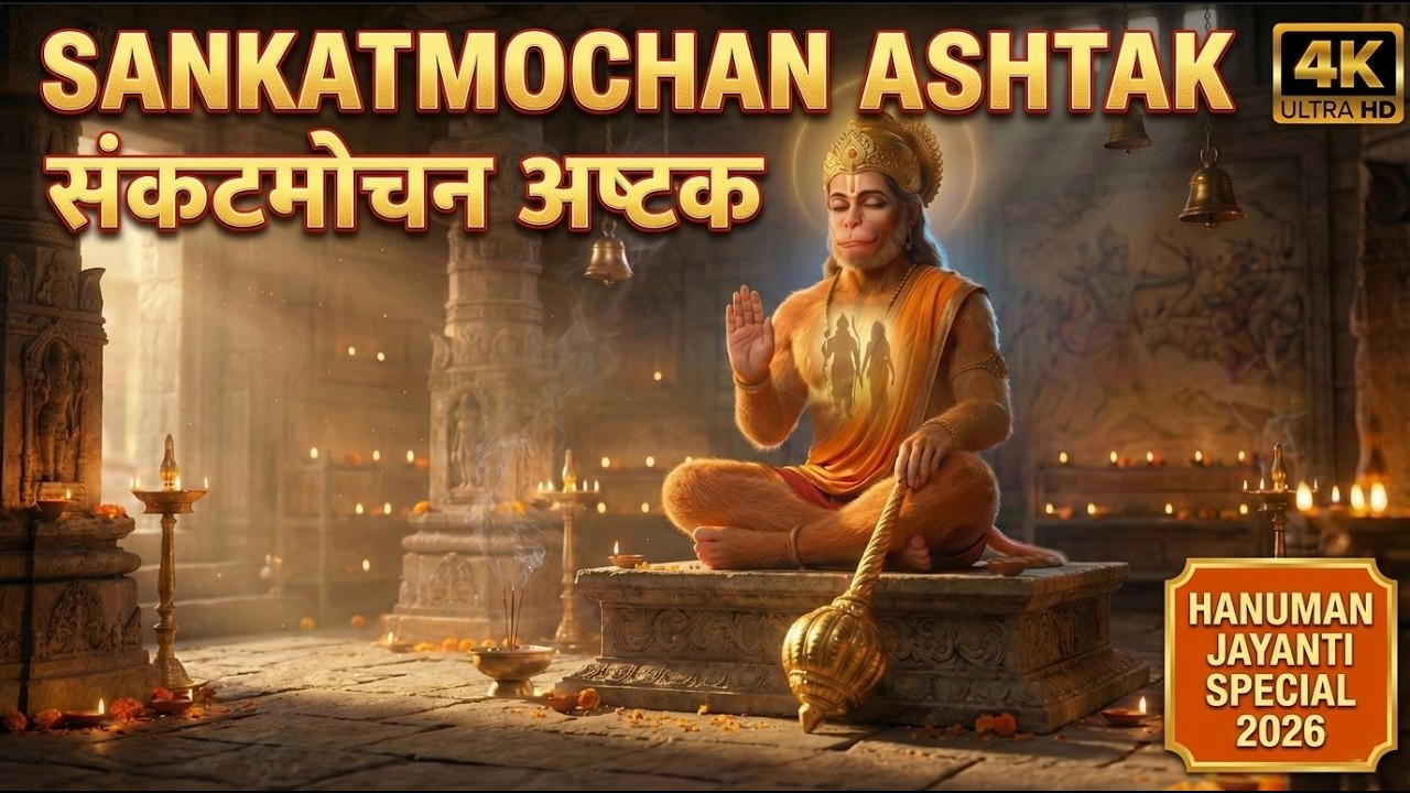 Sankatmochan Hanuman Ashtak  | Jai Hanuman Bhajan | संकटमोचन नाम तिहारो  | Devotional Song