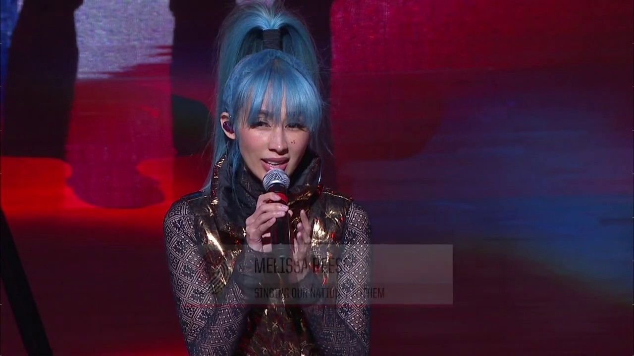 Melissa Reese National Anthem OFFICIAL NBA Footage - Trailblazers vs Jazz 2019