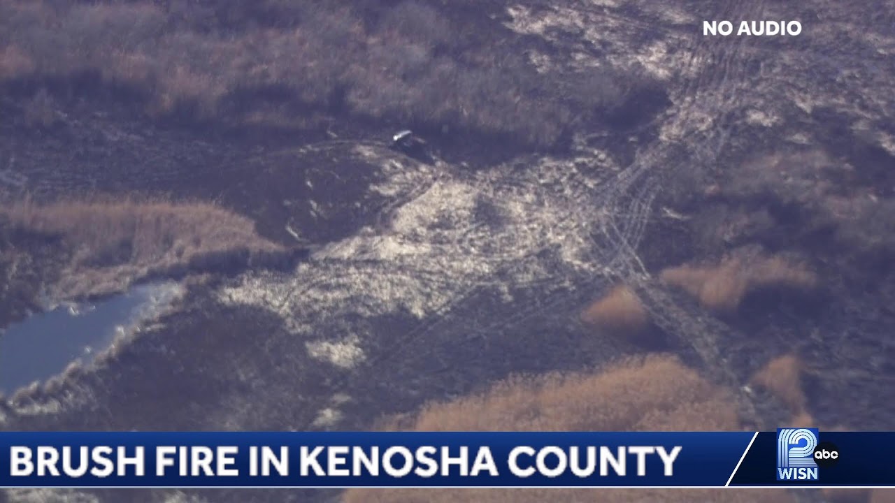 News Chopper 12 is over a brush fire in Bristol