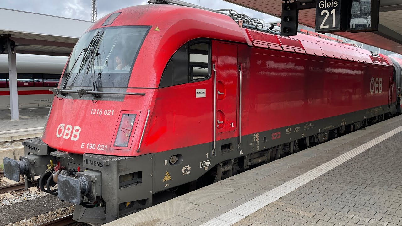 Mitfahrt / Ride on: DB ÖBB Eurocity München - Bolzano Bozen