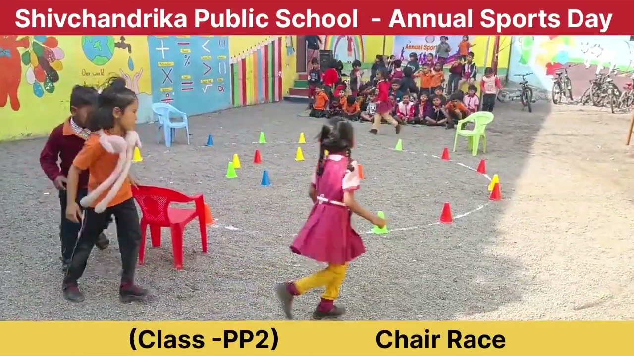 Chair Race ll Annual Sports Day ll 2025-26 ll Shivchandrika Public School