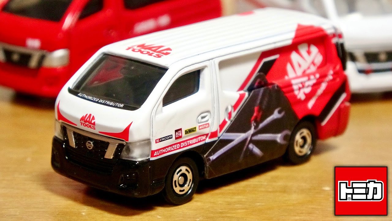 今年最後の限定車か！？ショップオリジナル車両 トミカ 日産 NV350キャラバン MACTOOLS 奇跡の入手でありがとうざいます！