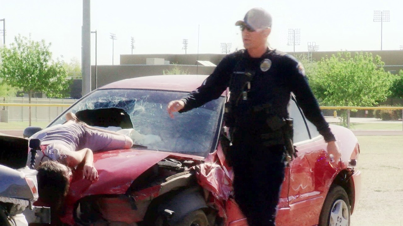 Drunk/Distracted Driving Mock Drill