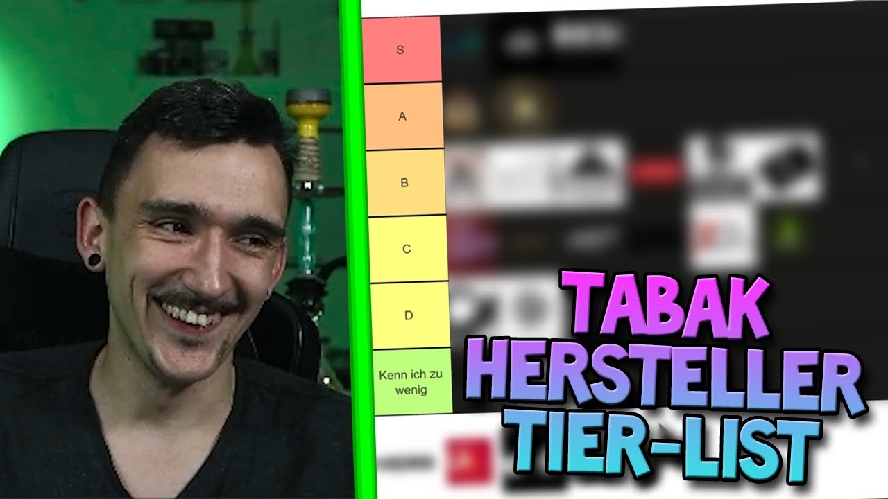 Die BESTEN SHISHA Tabakhersteller | Meine Tierlist | Stream Highlights