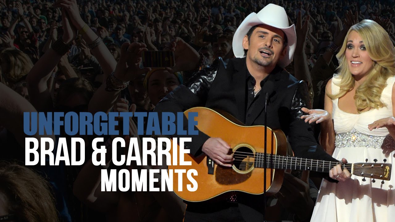 8 Unforgettable Brad Paisley, Carrie Underwood CMA Moments