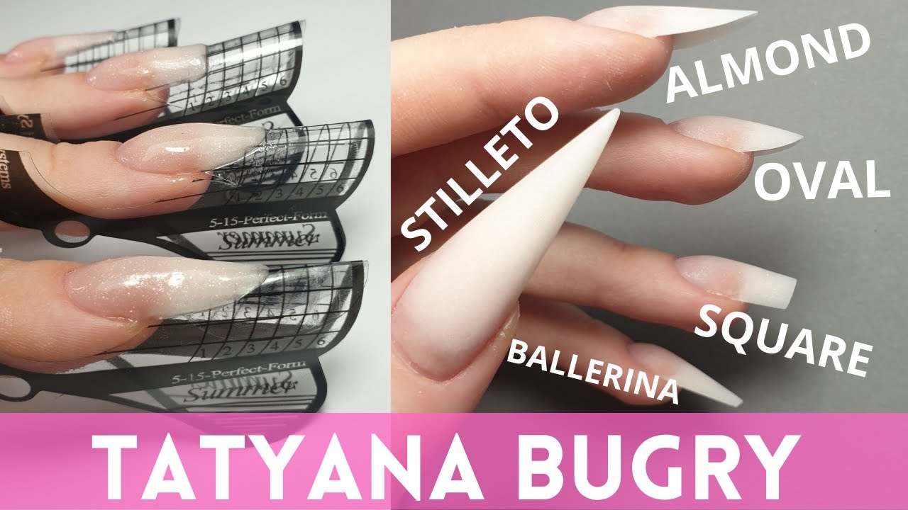 How to Form & File Nail Extensions For Beginners |Filing Basics | 5 Different Nail Shapes