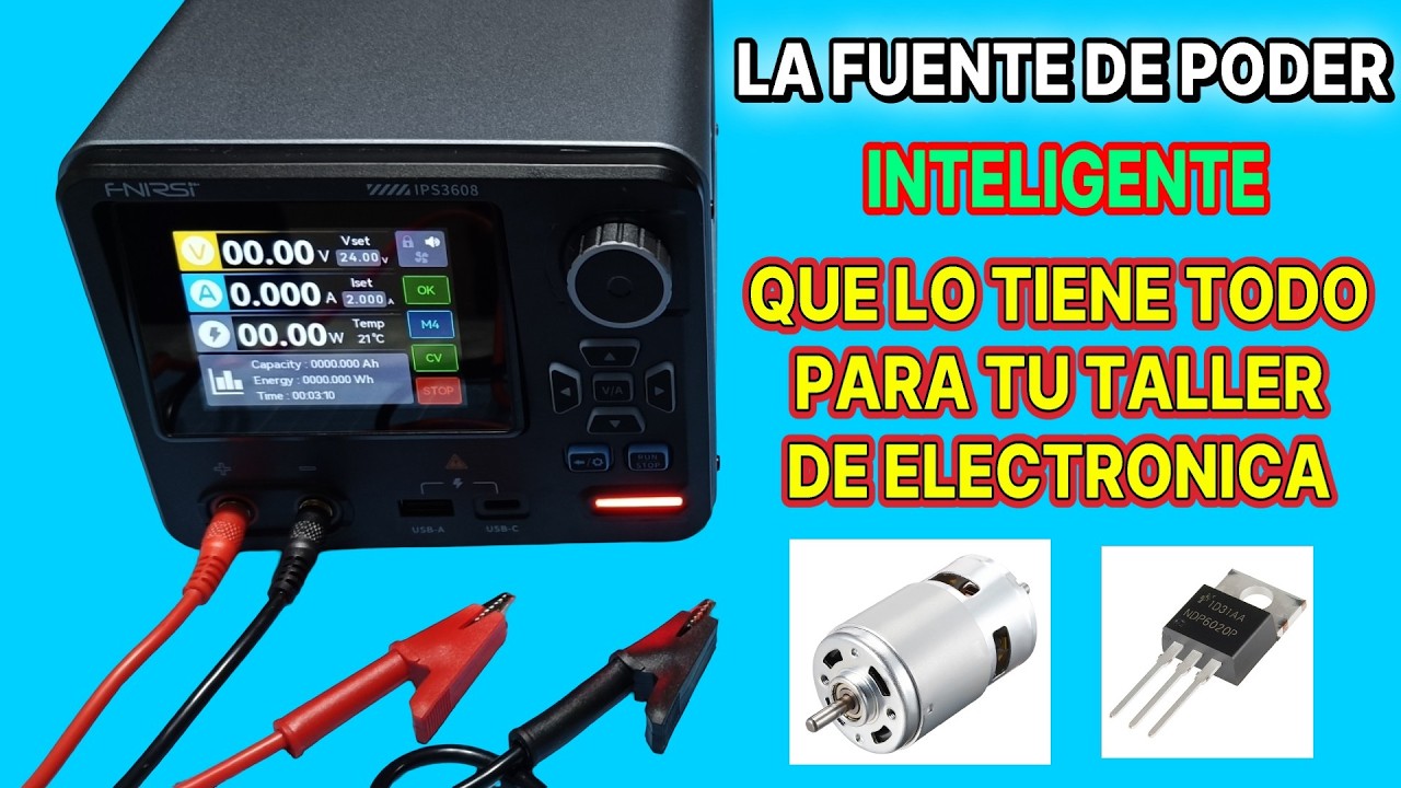 ✅ NO COMPRES UNA FUENTE DE PODER PARA TU TALLER DE ELECTRONICA SIN ANTES VER 👀👉 ESTE VIDEO
