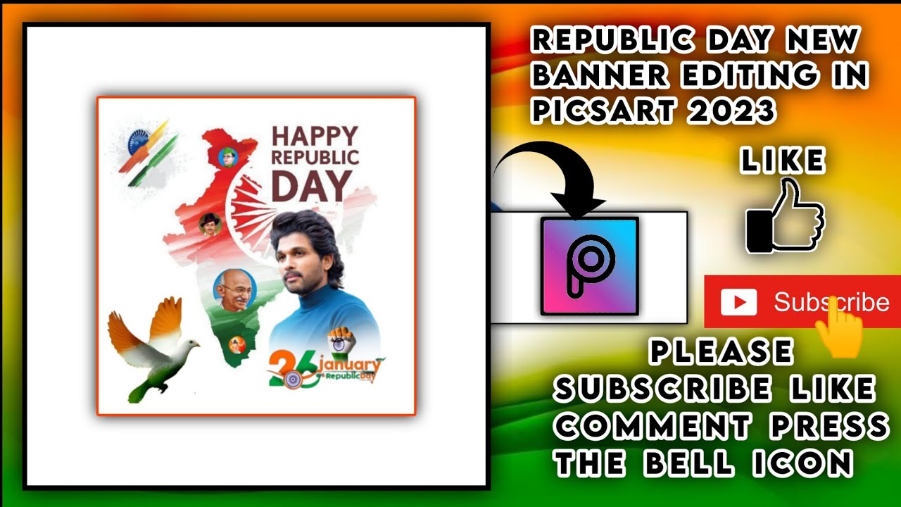 Republic Day New Banner Editing In PicsArt 2023