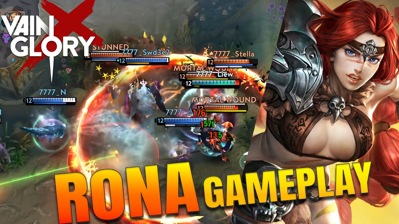ОРУЖИЕ РОНА В БЕШЕНСТВЕ! — Игровой процесс Vainglory 2025 5 на 5