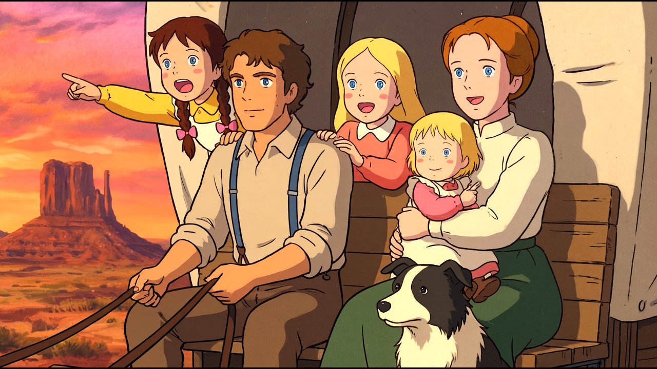L'histoire vraie de Laura Ingalls : Le Grand Départ (Livre Audio Animé)