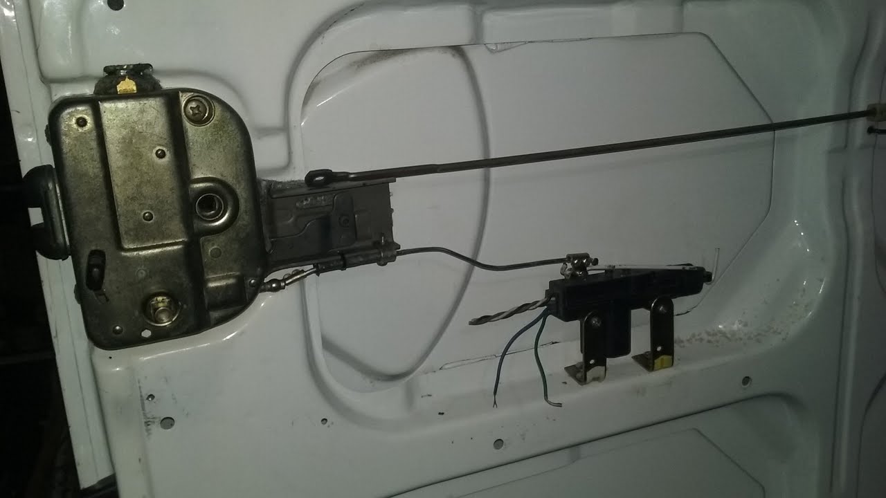 Trava Eletrica na porta lateral Kombi.