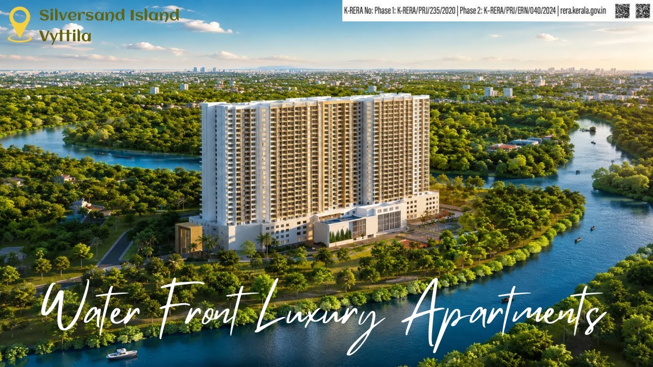 Sobha Atlantis | Luxury Waterfront Apartments in Vyttila Kochi | Sobha Silver Sand Island Project