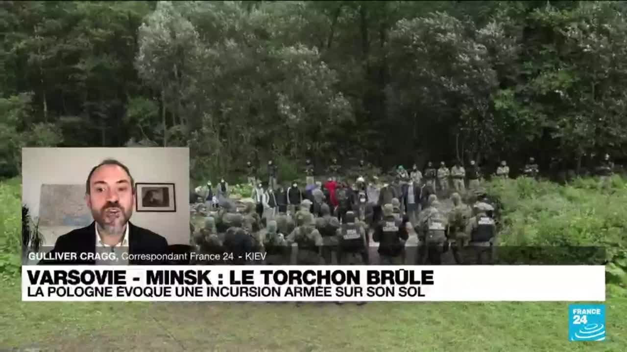 Crise des migrants : la Pologne accuse la Bi&eacute;lorussie apr&egrave;s une incursion arm&eacute;e sur son sol