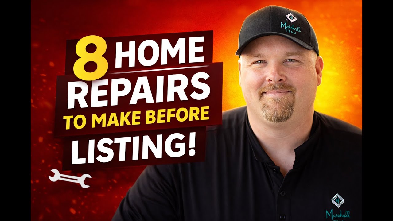 8 Areas That Must Be Fixed or Repaired Before Listing