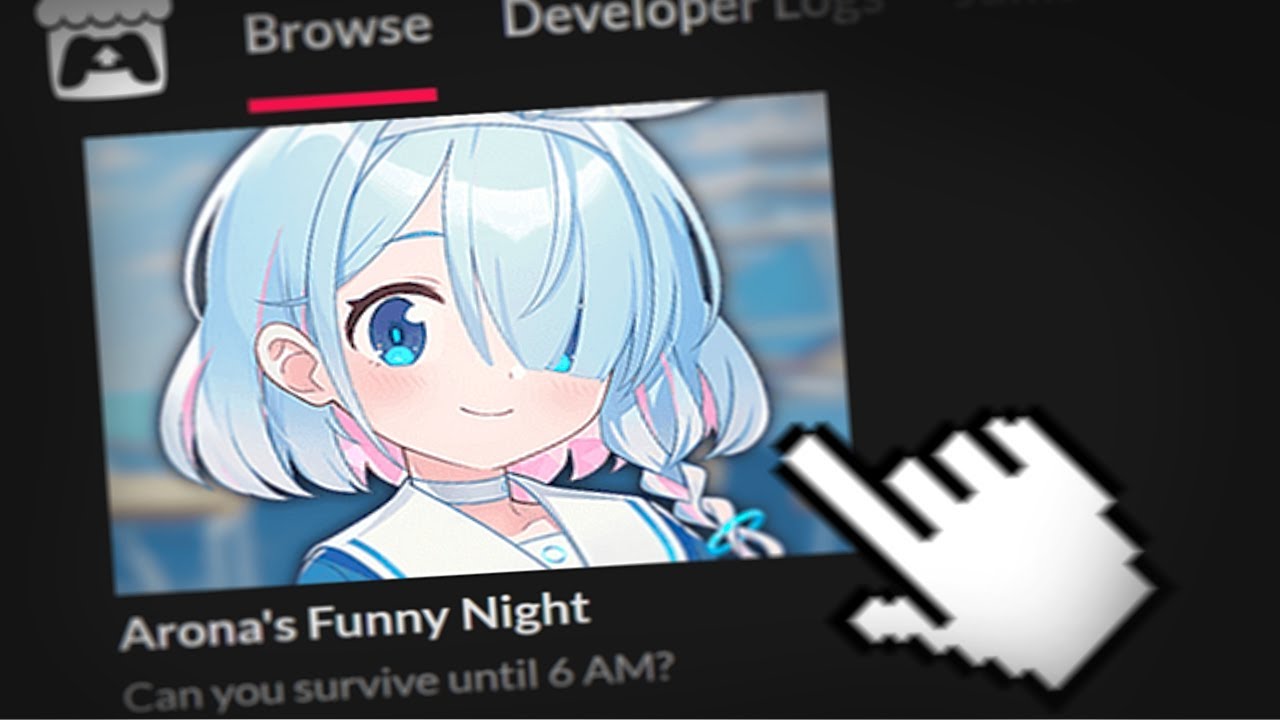 Playing WEIRD Blue Archive Fan Games...