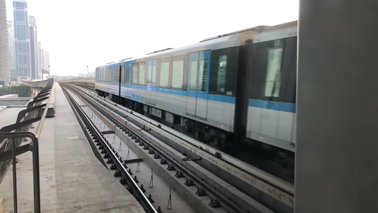 Dubai Metro | Kinki-Alstom Train 5 (Alstom on Red Line)