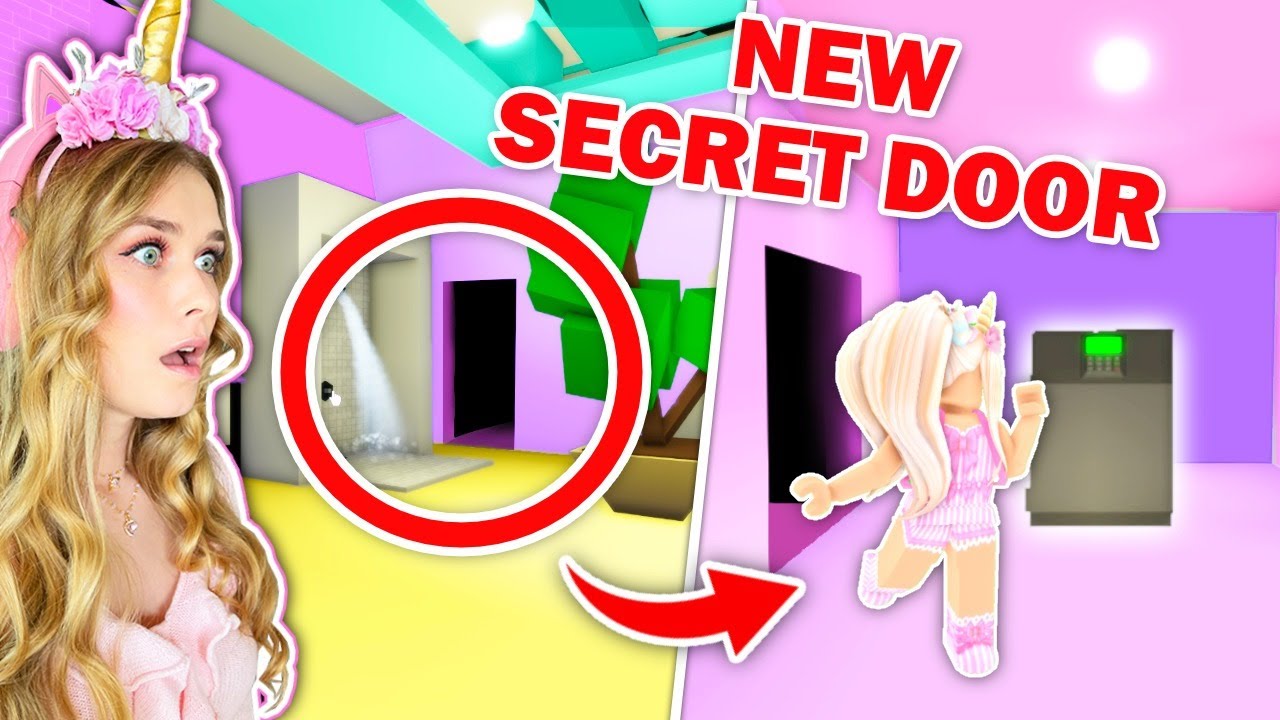 *SECRET* DOOR In NEW HOUSE Has A HIDDEN ROOM In Brookhaven! (Roblox)
