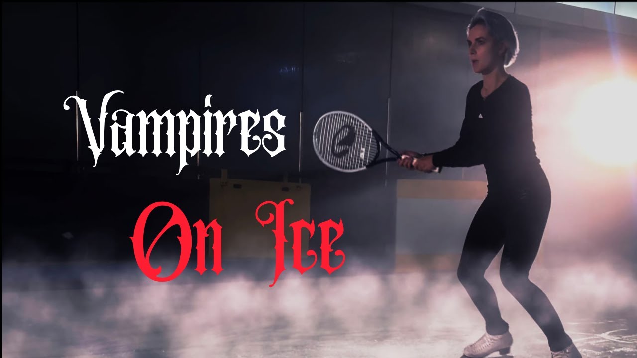 🔥 VAMPIRES ON ICE: Midnight Tennis Showdown! 🏒🦇🎾❄️