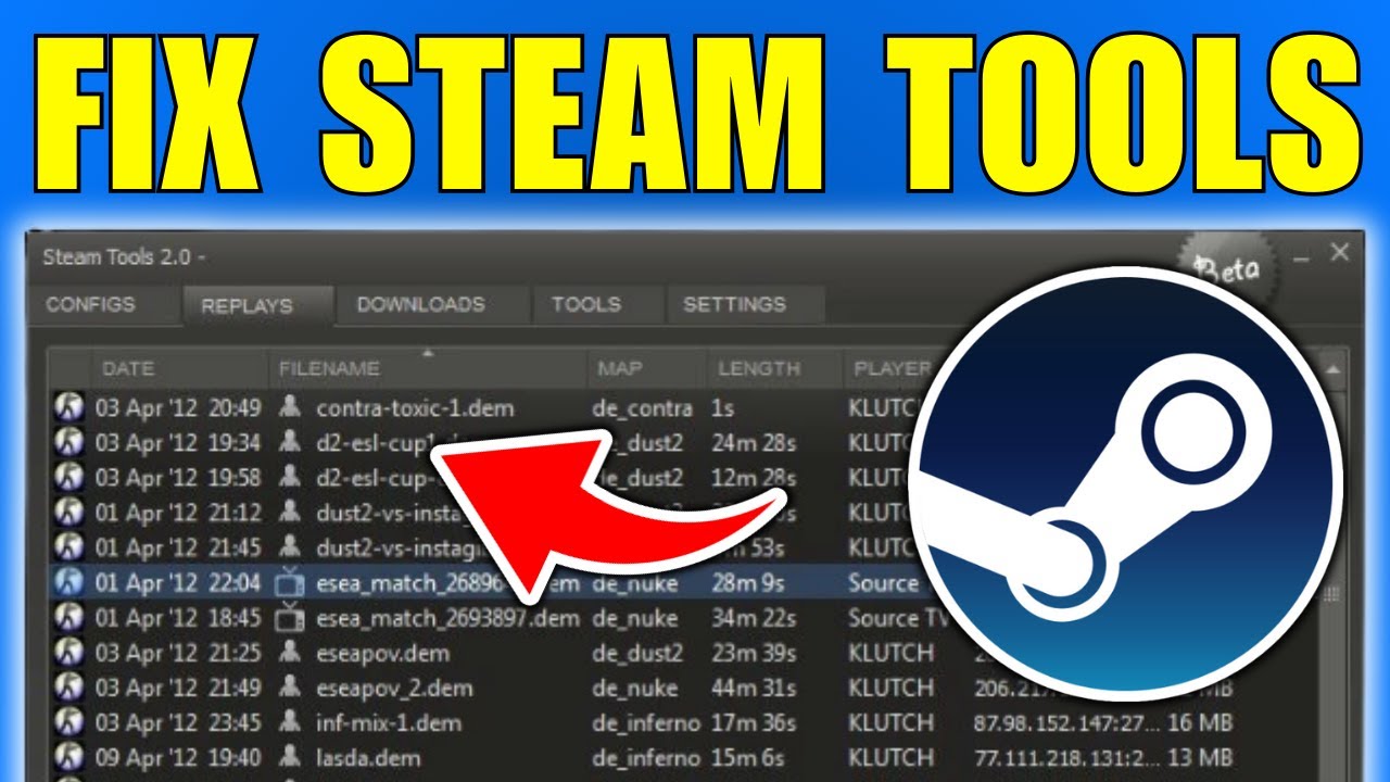 Как исправить неработающие инструменты Steam &mdash; руководство 2026 года