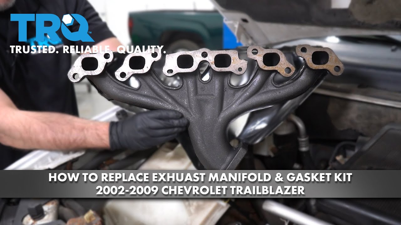 How To Replace Exhaust Manifold & Gasket Kit 2002-2009 Chevrolet Trailblazer